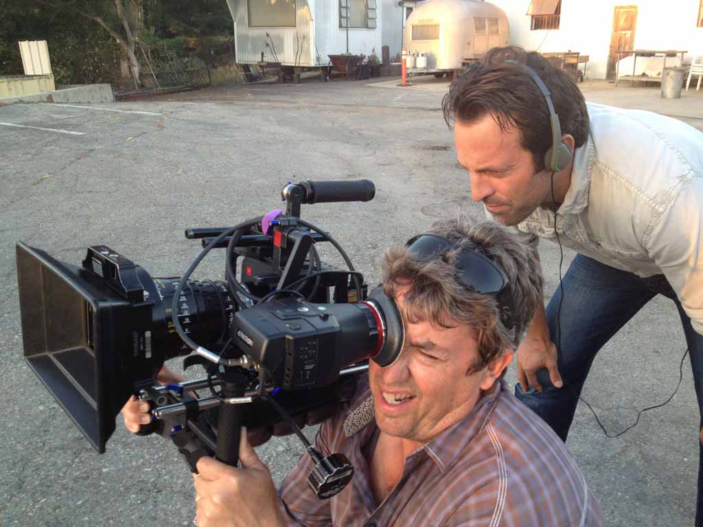 Director Scott Waugh and Shane Hurlbut, ASC using the MCS 2.0 ShoulderCam