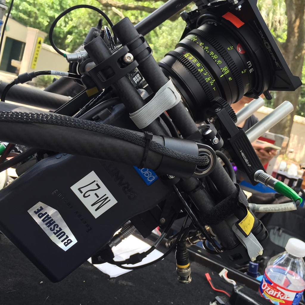 The BlueShape BV090 Battery is a match made in heaven on the MōVI, giving us 45 minutes longer of battery life.